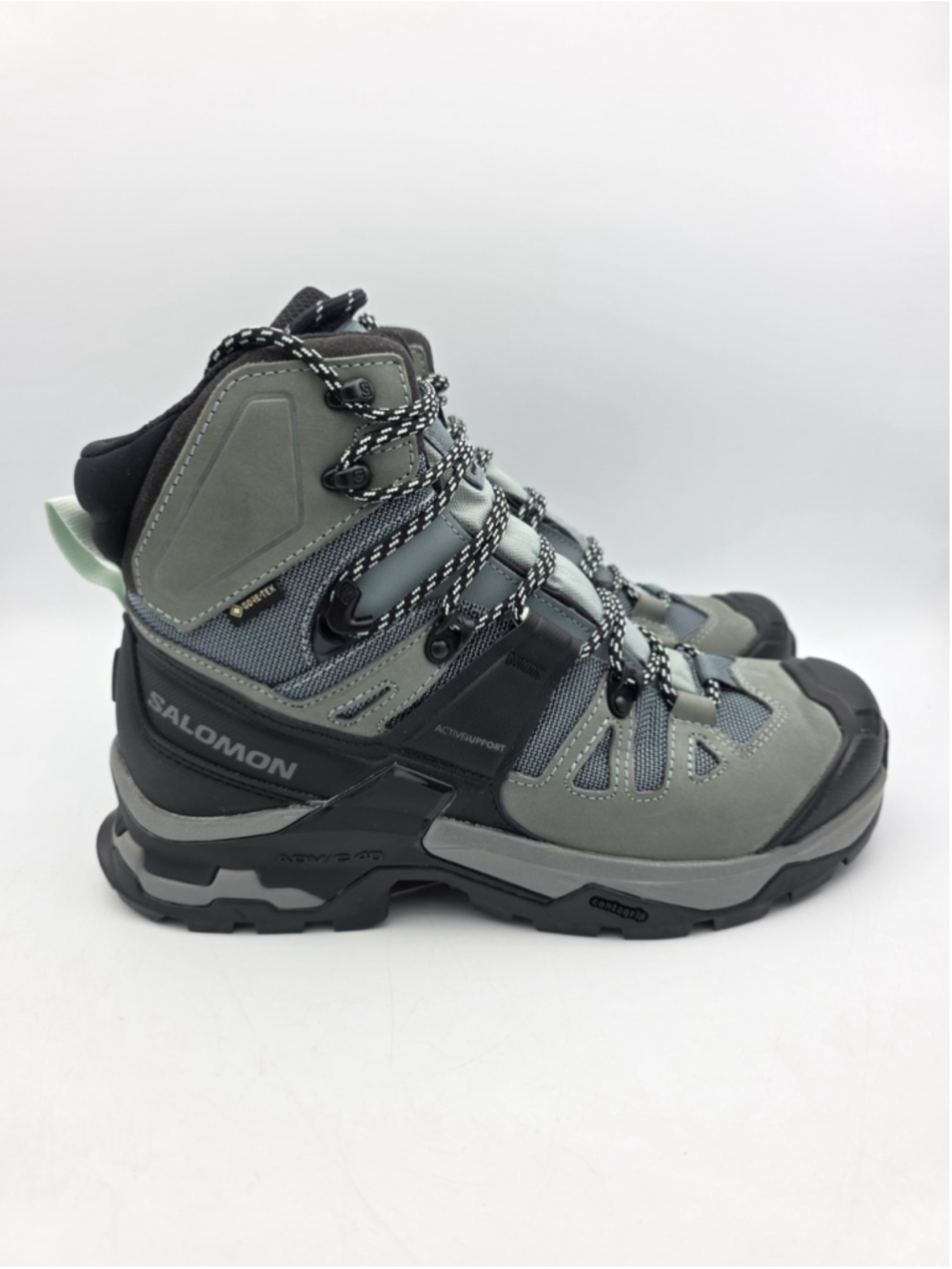 Salomon Quest 4 GTX Womens Waterproof Hiking Trail Boots Slate Size 11 413870